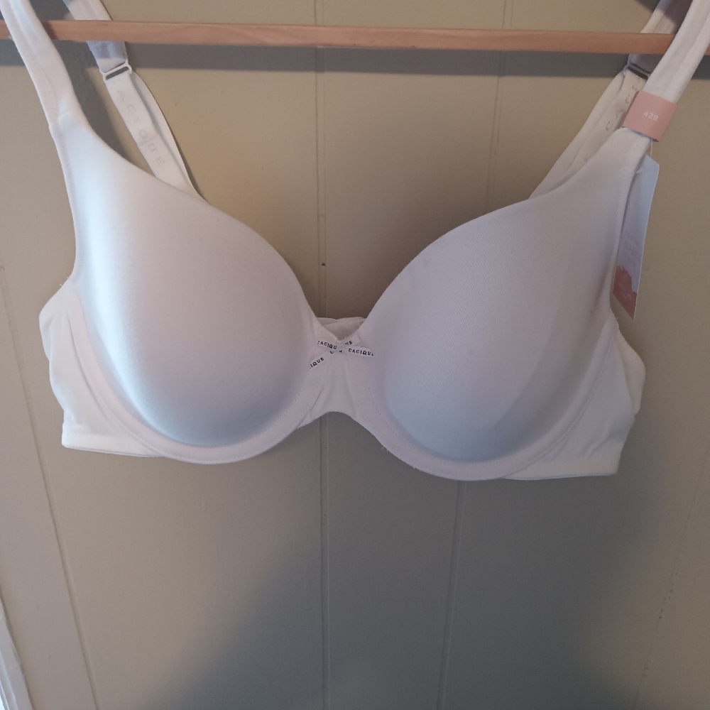 Elegant White Women's Bra